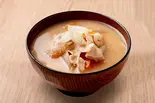 老舗宮島の豚汁(宅配とんかつ かさねや 博多店)