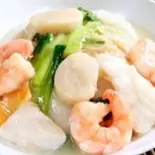 海鮮うま煮丼 Seafood Stew Rice Bowl（中華料理 三幸苑）