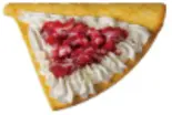 ストロベリー練乳クレープ/strawberry condensed milk crepe（鶏白湯ラーメン 鳥やま）