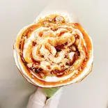 【和風】黒蜜きなこクレープ(CAFEカテイ堂)