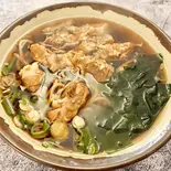 肉そば（屋台カフェ滑車）