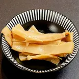 メンマ皿(らーめん日本 城東関目店)