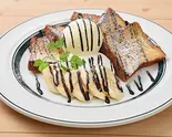 チョコバナナのフレンチトースト(スープ付)（gram 大須店）