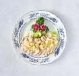 蒸し鶏の冷菜(園楽)