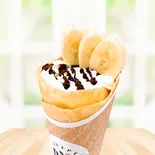 バナナクリーム(増量)(ボリューム満点クレープ!CREPE咲)