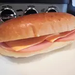 パニーニ(ハムとチェダーチーズ)（ちゃま珈琲）