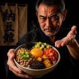 【コスパ最強】豆男のお任せ納豆ご飯【トッピングたっぷり】（【納豆一筋】納豆館）
