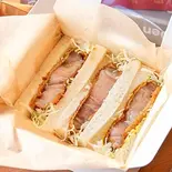 久山産やよい豚のロースカツサンド Cutlet Sandwich（QUON RIVER TERRACE）