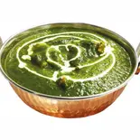 ほうれん草マトンカレー Mutton Sag Curry（INDIAN NEPALI RESTAURANT "JUNTARA"）