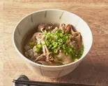 お出汁を効かせた肉吸い(お肉80g)（丼ぶりとうどん つるや 大橋店）