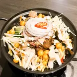 プルナック鍋(プルコギとイイダコ)鍋(2〜4人前)(韓国カフェダイニング HANOK)