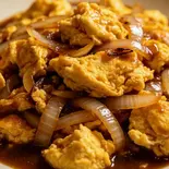 玉子の味噌炒め(酱炒鸡蛋)（向陽手打ちラーメン）