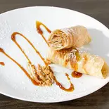 マラウワ ピーナッツバター＆デーツ Malawach with Peanuts butter ＆ Dates（ファラッフェル タイム）