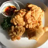 鶏のからあげ油淋ソース（中国料理 鴛鴦）