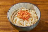 キムチ生醤油うどん(冷)（讃岐うどん 麺㐂やしま）