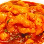 海老のチリソース/Hot braised shrimp(中華料理 龍門)