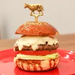 マッシュルームチーズバーガー(Golden Gate Burger)