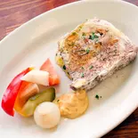 田舎風パテ (パテ・ド・カンパーニュ) Pate de Campagne（トラットリア・ピッツェリア・アミーチ）