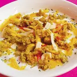 キーマチーズカレー Keema Paneer（インドレストラン サヒーマハル）