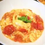 卵とトマト炒め(ビストロ さかの上)