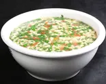 疙瘩汤 すいとんと玉子の野菜スープ（ビャンビャン麺 朋友）