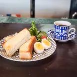 まるもトーストドリンクセット（神戸萩原珈琲店まるものあし跡）