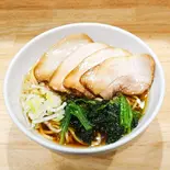 叉焼中華そば(薬味葱、ほうれん草、豚叉焼4枚)（中華そば 昭和軒 大和店）