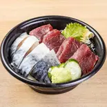 まぐろ・しめさば丼(レギュラーサイズ)（【元祖】でか盛り海鮮問屋 すすきの店）