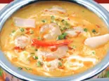 ミックスシーフードカレー Mix Seafood Curry（Purnima Restaurant＆Cafe）