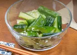 たたきニンニク胡瓜（冷麺焼鳥酒場 炎鳳 花小金井店）