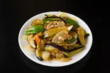 肉茄子炒め Meat and Eggplant Stir-Fry(上海亭 竹ノ塚店)