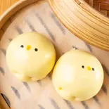 ひよこ蒸饅頭 2個入り (カスタード)（龍福小籠堂）