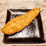 ナスの串揚げ（肉酒場にゃぶ）
