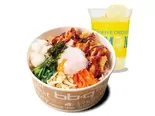 ビビンバチキンライスセット（bb.qオリーブチキンカフェ JR天満駅前店）