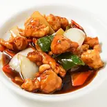 鶏肉の黒酢野菜炒め Chicken & Black Vinegar & Vegetable Stir-Fry(中華料理 大唐)