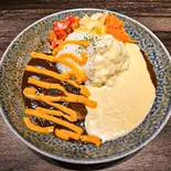 2種のチーズカレー(カレー&タコライス 皇亭ペンギン神田店)