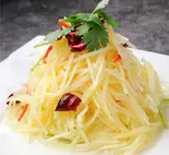 ジャガイモの和え物(炝拌土豆丝)（宏福楼）