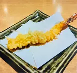 海老の天ぷら1本（鴨屋 そば香 妙蓮寺本店）