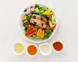畑から直送！旬のたっぷり地場野菜と自家製ベーコンのスペシャルサラダ（【シェフ厳選の地場野菜】野菜レストランさいとう）
