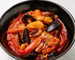海鮮ちゃんぽん麺（韓国料理HANSSAM難波心斎橋店）