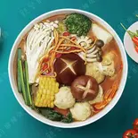 キノコだしスープ(菌菇汤底)（親愛的麻辣湯 南行徳店）