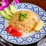 カオパッ・クン(エビ入り焼き飯) Kaopad Khun (Shrimp Fried Rice)（タイ屋台居酒屋 ガムランディー）