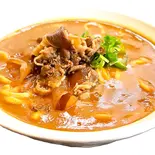 肉盛りカレーうどん（たくみ）