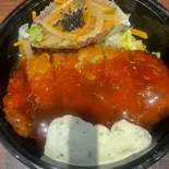 ロースカツ南蛮丼:タルタルソース添え（喜家♡丼丸♡【手作り総菜弁当キヤ】）