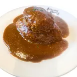 ハンバーグカリー【150g】（【menu限定価格商品あり】カリーWEST百名店2020 いずみバーグ 御幣島店）