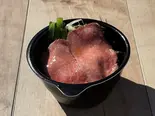 ミニ上タン塩丼 Mini top tongue salt bowl（牛とスープの東大門市場 神楽坂店）