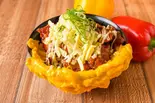 ヤンニョムオム玉唐揚げ丼(チーズのせ)（オム玉唐揚げ丼 鶏爛漫 長居店）