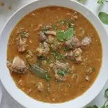 マトンと豆のカレー Mutton Beans Curry(タイ・インド料理のお店 ALMOND TREE)
