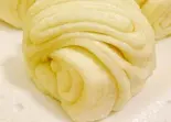 自家製蒸しパン(花卷)（中華料理 錦園）