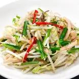 野菜と豚肉の細切り炒め（満州園 新小岩店）